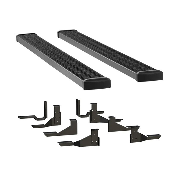 LUVERNE Grip Step 7" x 88" Aluminum W2W Running Boards, Select Silverado, Sierra HD 415088-401747 - Luverne