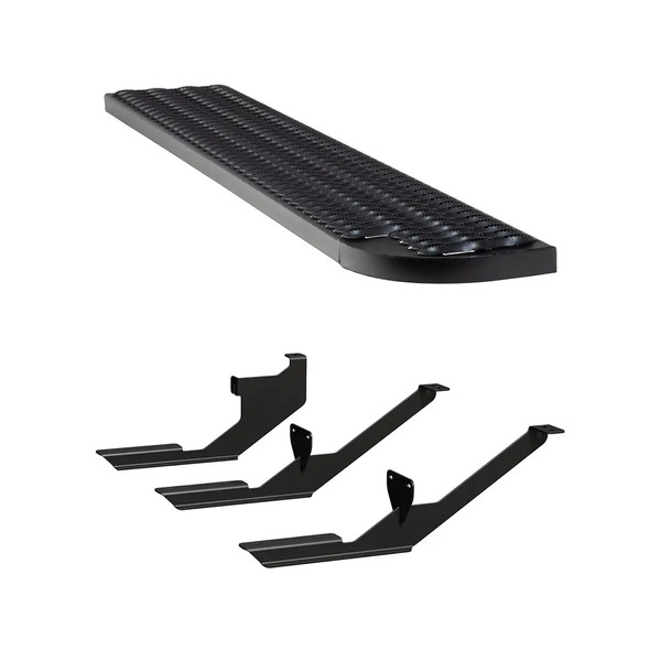 LUVERNE Grip Step XL 9-1/2" x 54" Steel Passenger Running Board, Select Ford Transit 495154-401801 - Luverne