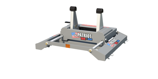 B&W Trailer Hitches Patriot 18K Slider 5th Wheel Hitch Base Fifth Wheel Trailer Hitch Slider RVB3270 - B&W Trailer Hitches