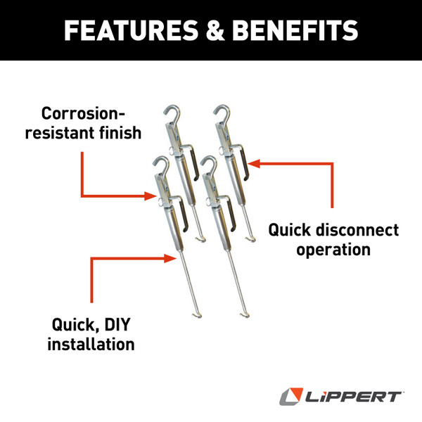 HappiJac Qwik-Load Turnbuckles #FM-QLTB