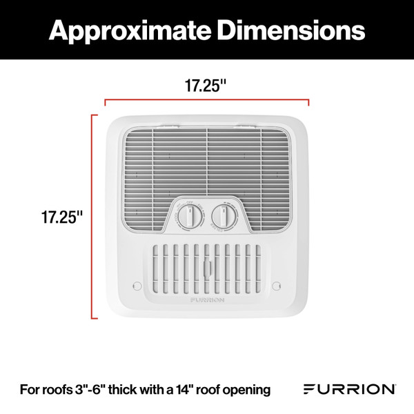 Furrion Chill RV AC Standard Air Distribution Box for Manual Control #FACT11CA-PS