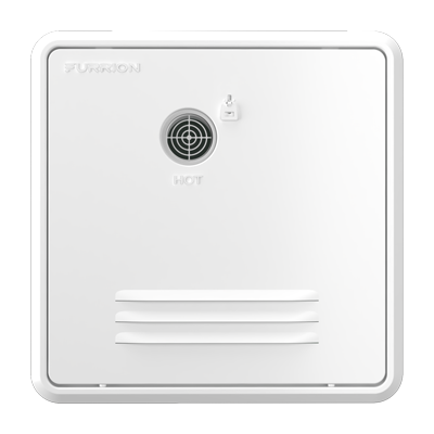Furrion 18.1" x 18.1" White Retrofit Door for Tankless RV Water Heating System #FWH46EA-PS-AM - Furrion