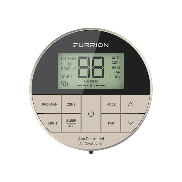 Furrion Enhanced Multi-Zone Wall Thermostat with App Control for Chill Air Conditioner Systems #FACW12APZA - Furrion