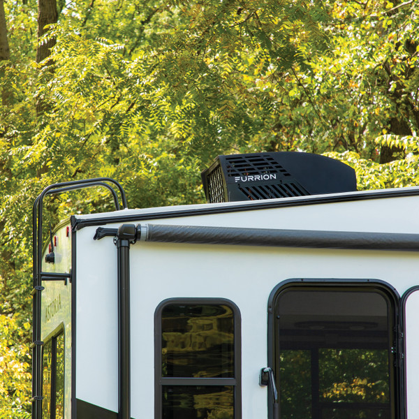 Furrion Enhanced Standard Single Zone Controller for Chill Air Conditioner System with 2-Fan Speed #FACC10ESSA-BL