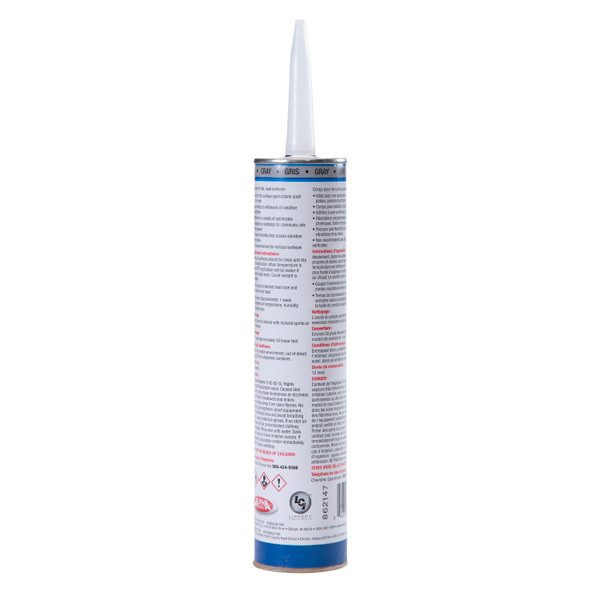 Alpha Systems 1021 Low VOC Self-Leveling Lap Sealant, Gray (10.3 Oz. Tube)