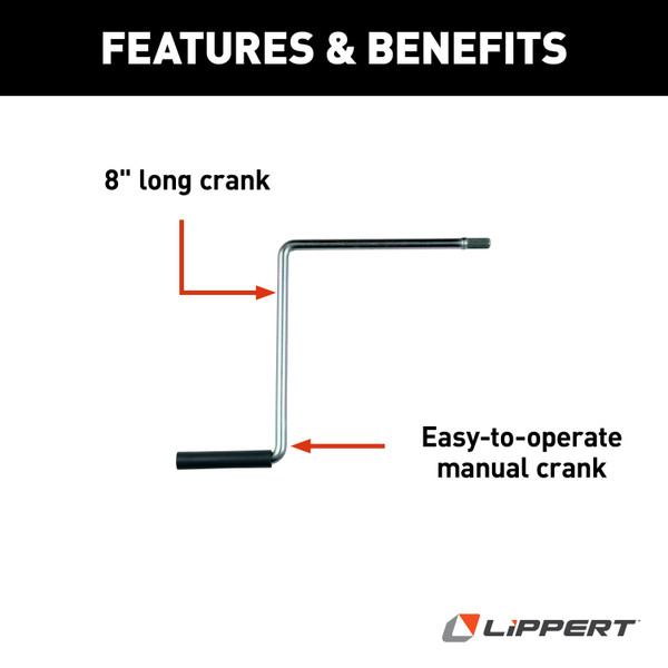 HappiJac 8" Long Crank #320000L