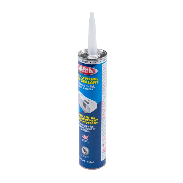 Alpha Systems 1021 Low VOC Self-Leveling Lap Sealant, White (10.3 Oz. Tube)