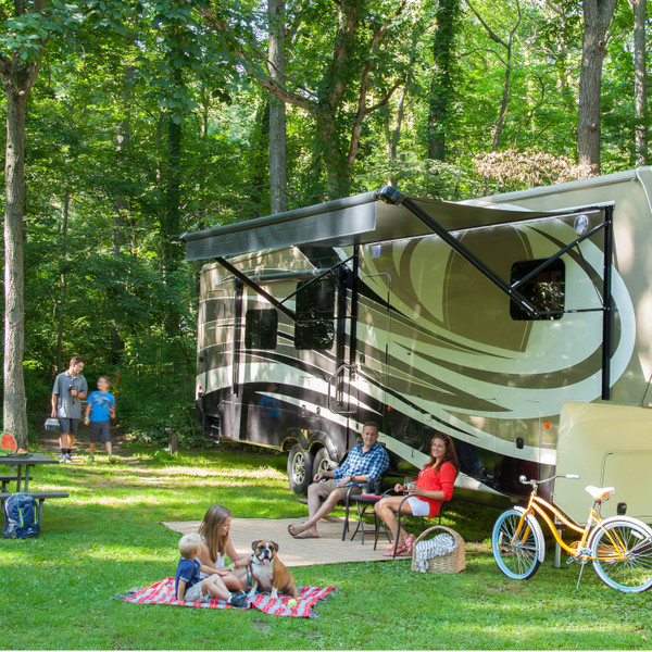 Solera Super Shade RV Awning Front Panel - 8' x 19' #3797820819