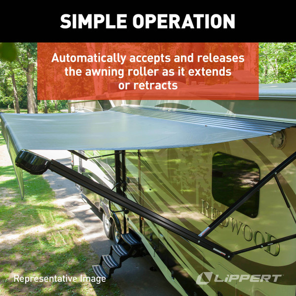 Solera Awning Roller Cradle Support - White #289373