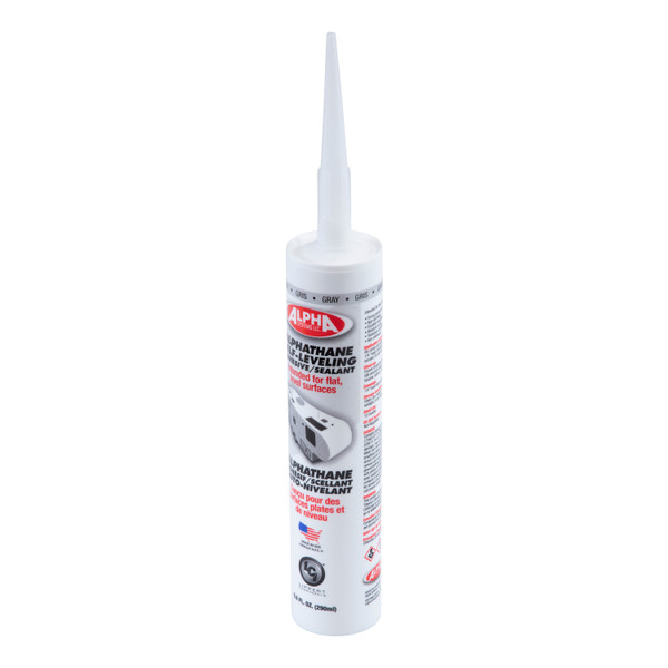 Alpha Systems 5121 ALPHATHANE 100% Solids Self-Leveling Sealant, Gray (9.8 Oz. Tube)