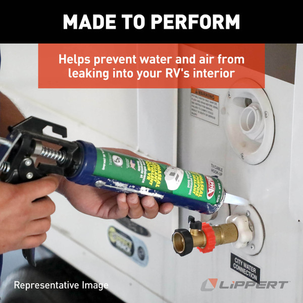 Alpha Systems 5121 ALPHATHANE 100% Solids Self-Leveling Sealant, Gray (9.8 Oz. Tube)