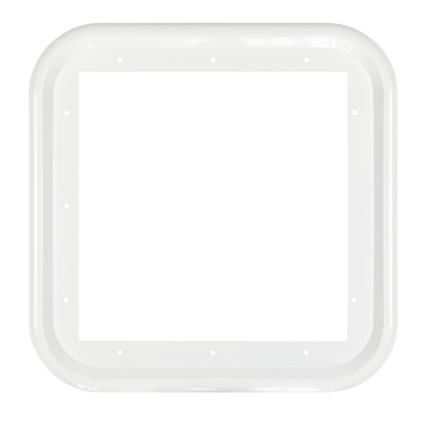 Girard RV Water Heater Door Trim Ring -White - Girard