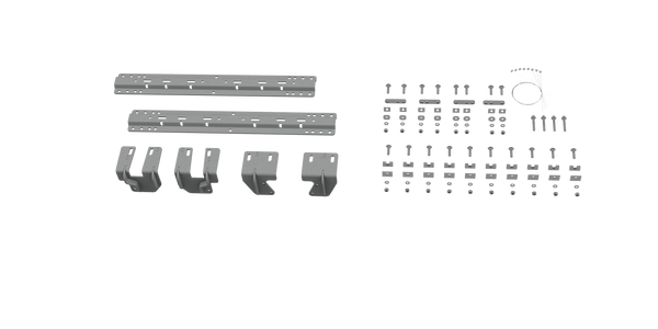 2020-2023 Chevrolet/GMC 2500 & 3500 - Excludes with CarbonPro Bed B&W Custom Installation Kit For Universal Mounting Rails For Some GM Trucks RVK2505 - B&W Trailer Hitches
