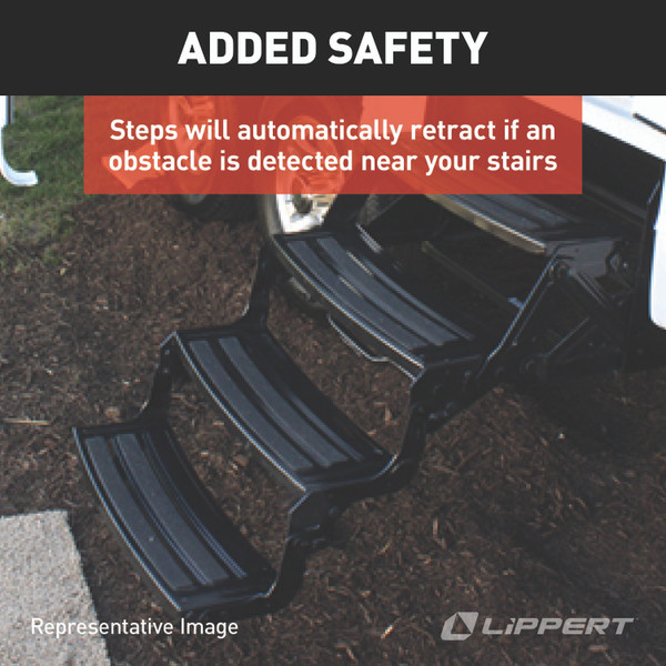 LIPPERT 36 Series Step Assembly with Logic Control Unit and Power Switch Kit