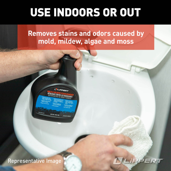 Lippert RV Mold & Mildew Stain Remover - 32 oz., 12-Pack
