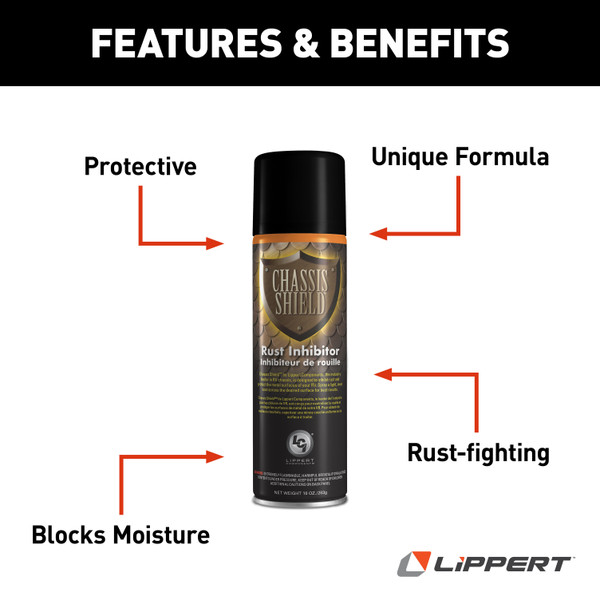 LIPPERT Chassis Shield Rust Inhibiting Spray Can