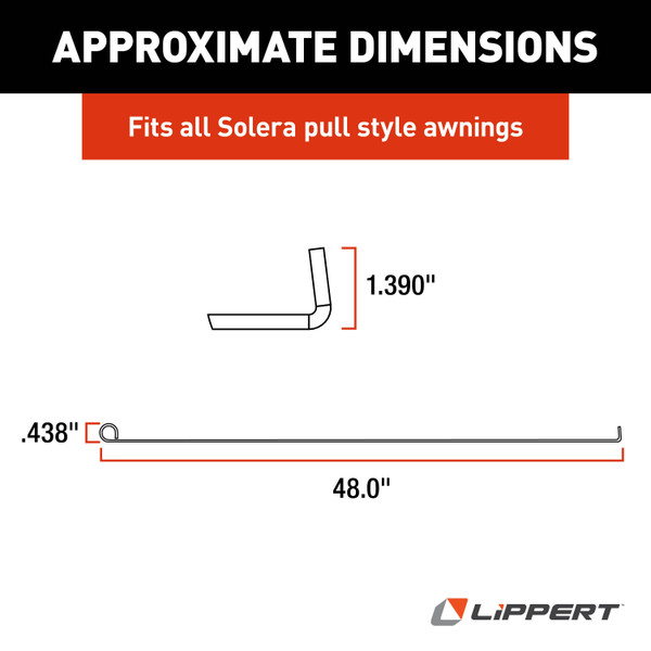 Solera Manual Awning Pull Rod - Awning/Window Awning #344391