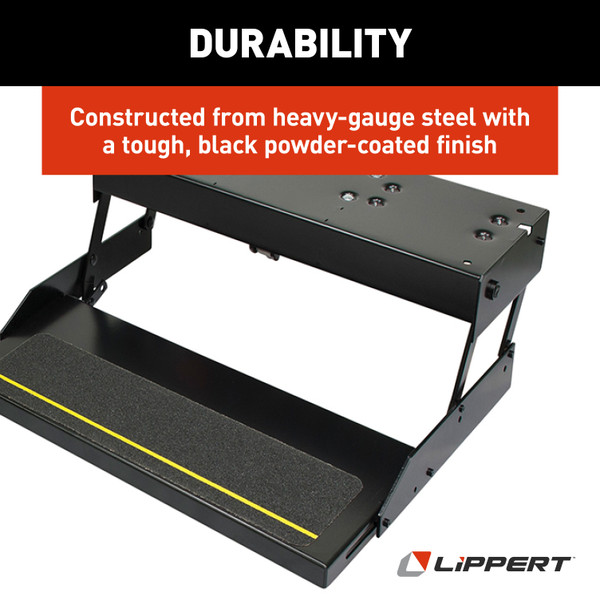 LIPPERT 38 Series Step Assembly with Logic Control Unit and Power Switch Kit