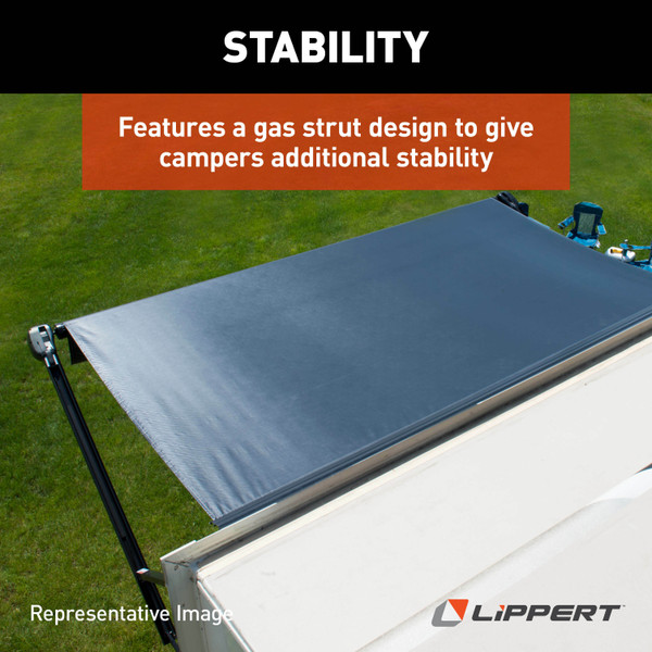 Solera 69" Standard Flat Awning Support Arm Assembly - White #281152