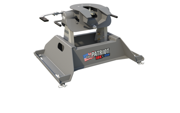 B&W Patriot 20K 5th Wheel Hitch Base Mounts to Rails RVK3255 - B&W Trailer Hitches