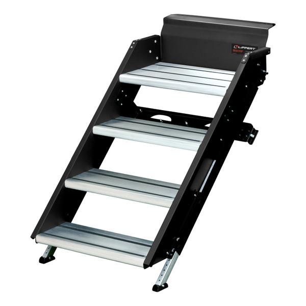Lippert Solid Step Premium RV Steps - 30" Quad - Lippert