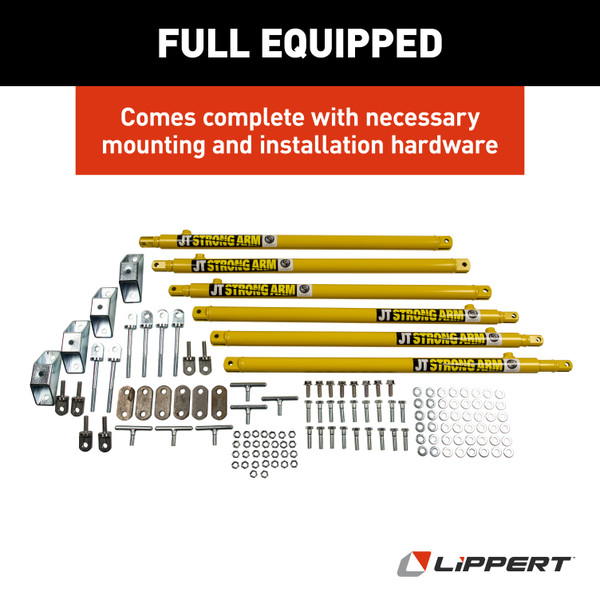 LIPPERT JT's Strong Arm Travel Trailer Jack Stabilizer Kit #191025