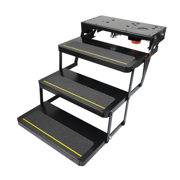 LIPPERT 25 Series (8" Rise) Step Assembly with Logic Control Unit and Power Switch Kit - Lippert