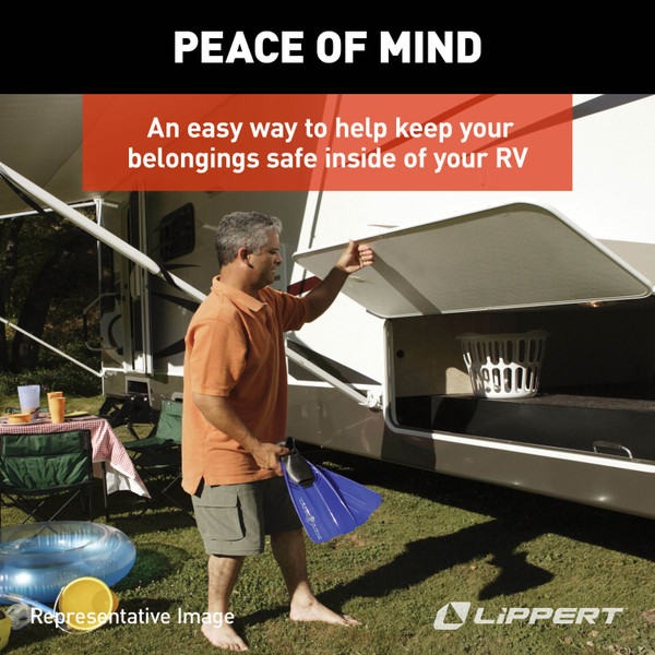 Lippert Standard RV Baggage Door Latch Strike #314301