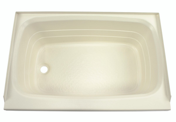 Lippert Bathtub with Left Drain - 24" x 36", Parchment #P2436LHSPK - Lippert