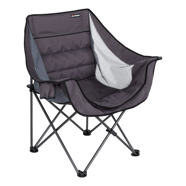 Lippert Campfire Folding Chair - Dark Grey - Lippert