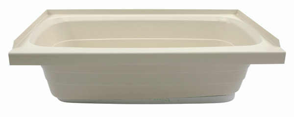 Lippert Bathtub with Left Drain - 24" x 40", Parchment #P2440LHSPK