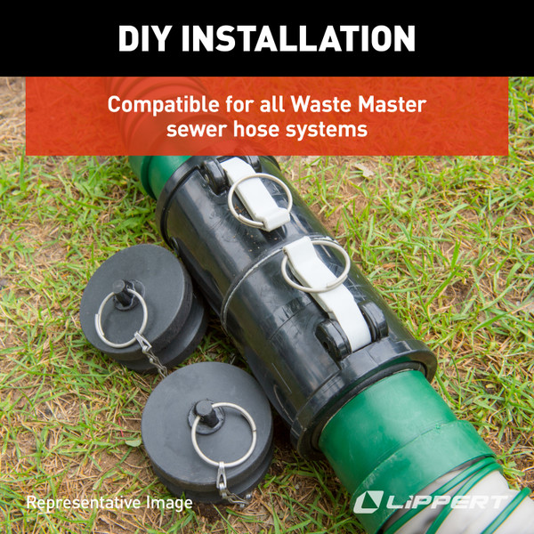 Lippert Waste Master Male Cam Lock Garden Hose Adapter #360788