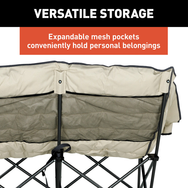 Lippert Big Bear Folding Loveseat - Sand #2023053718