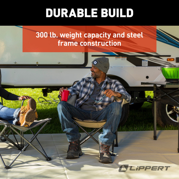 Lippert Campfire Barrel Chair - Sand