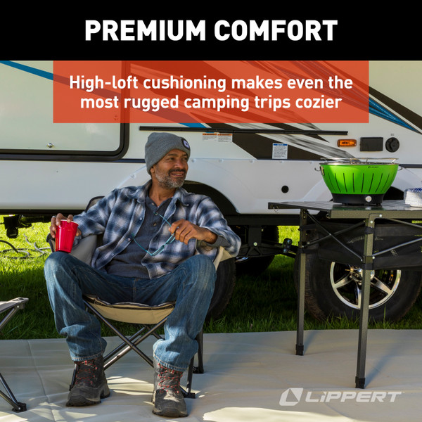 Lippert Campfire Barrel Chair - Sand