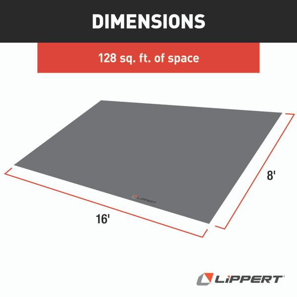 Lippert Picnic Popup Gazebo Removable Floor - 16' x 8'