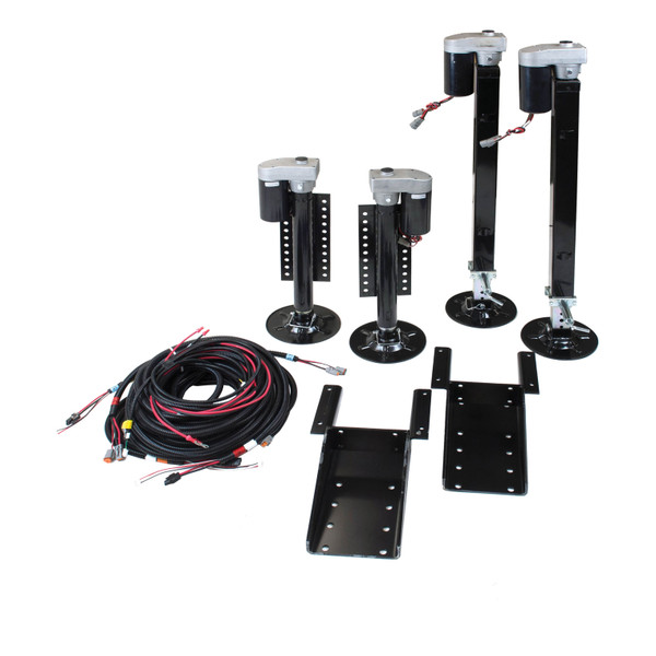 Lippert Ground Control 4-Point Automatic 5th Wheel RV Leveling System #358590 - Lippert
