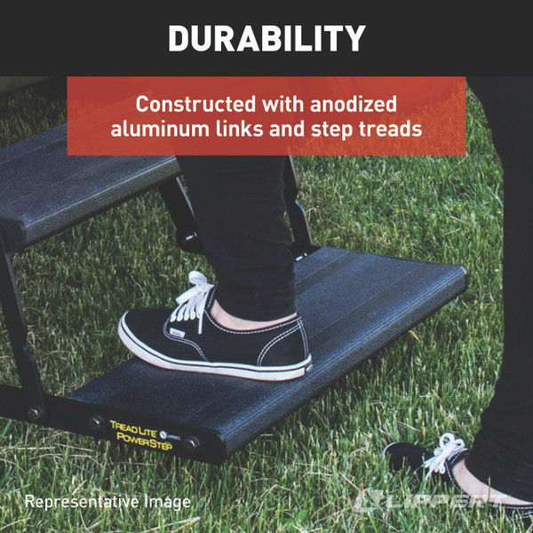 Lippert Tread Lite RV Power Steps - 24" Double