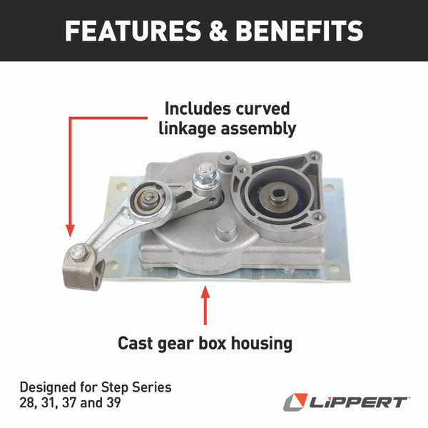 LIPPERT Kwikee Gear Box Linkage with "B"