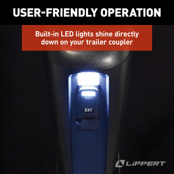 Lippert Power Stance Electric Trailer Tongue Jack - 3,500 lbs. #813748