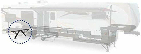 Lippert PSX1 High-Speed RV Power Jack System Black Switch Assembly