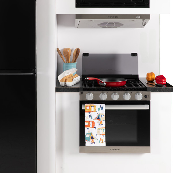 Lippert Kitchen Towel & Potholder Set - Camp Print, 2 Pieces #2023051697