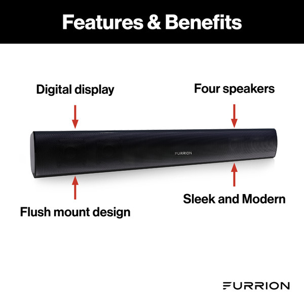 Furrion Soundbar Speaker - 40W, Passive 12V #FSB24SA2C-BL