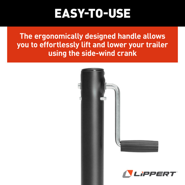 Lippert Manual Sidewinder Tongue Jack #133074