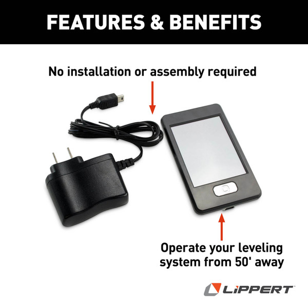 Lippert Replacement Remote & Charger #358601