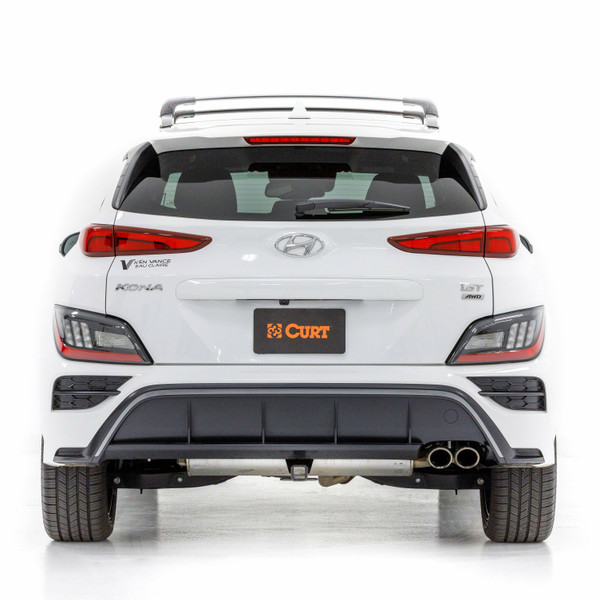 2022-2023 Hyundai Kona N All CURT Class 3 Trailer Hitch, 2" Receiver + 2" Ball + 1-7/8" Ball Kit
