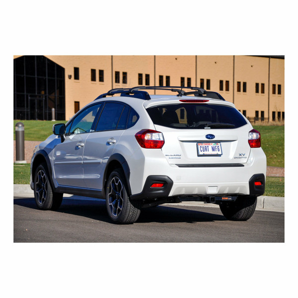 2013-2015 Subaru XV Crosstrek All CURT Class 3 Trailer Hitch, 2" Receiver + 2" Ball + 1-7/8" Ball Kit