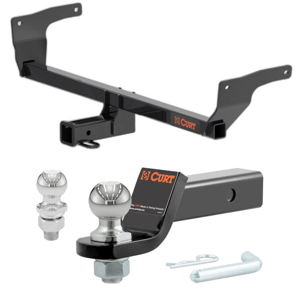 2021-2024 Toyota Venza All Class 3 Hitch, 2" Receiver + 2" Ball + 1-7/8" Ball Kit - CURT