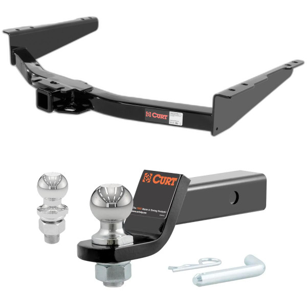 2012-2021 Nissan NV2500 All CURT Class 4 Trailer Hitch, 2" Receiver + 2" Ball + 1-7/8" Ball Kit - CURT