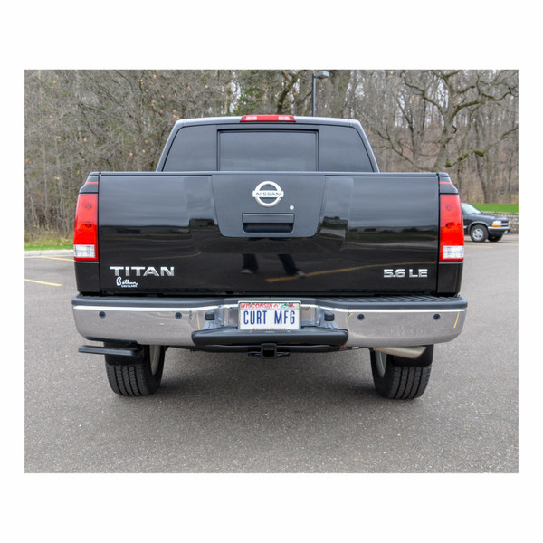 2004-2010 Nissan TITAN LE CURT Class 3 Trailer Hitch, 2" Receiver + 2" Ball + 1-7/8" Ball Kit